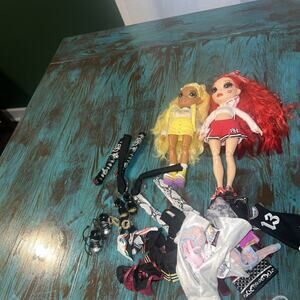 Rainbow High Cheer Sunny Madison And Ruby Anderson W/extra Clothes